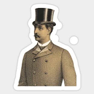 Victorian Gentleman Sticker